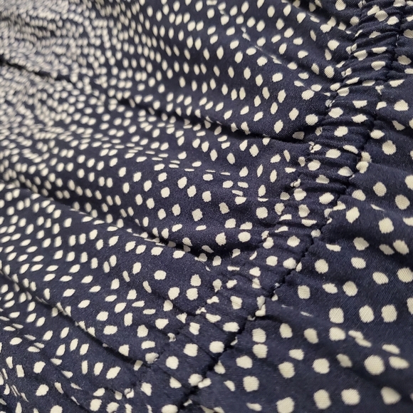 Old Navy dotted navy and white dress - Picture 2 of 6